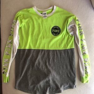 LONG SLEEVE PINK VICTORIA’S SECRET TEE